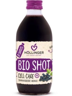 Höllinger Bio Shot Cell-Care+ Feketeribizli-Arónia 330ml 