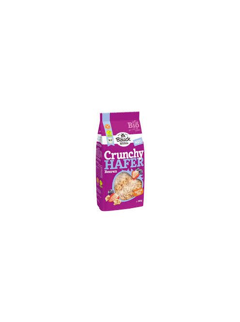 Bauckhof Bio GM Zab Crunchy Bogyós gyümölcsös 300g 