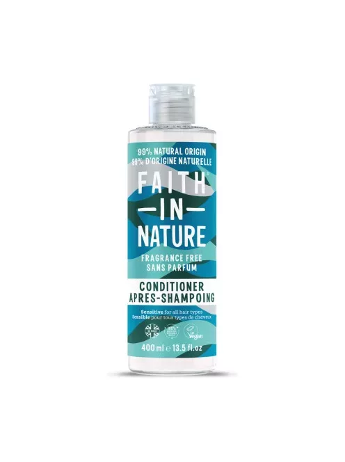 Faith in Nature Hajkondícionáló, Fragrance Free - Illatmentes Kondicionáló 400ml