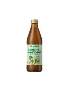 Voelkel Bio Kombucha lime-gyömbér 330ml 
