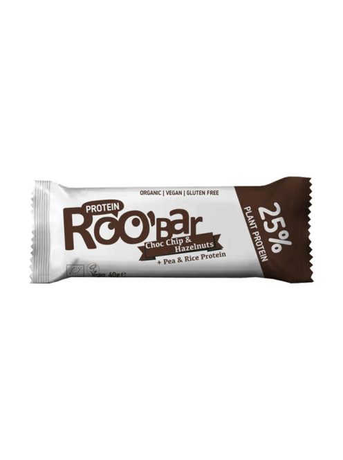 Roobar Bio Fehérjés szelet Törökmogyi+Csoki 40g 