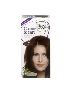   Hairwonder by nature hajfesték, Colour & Care 3.44 sötét rézbarna 100 ml