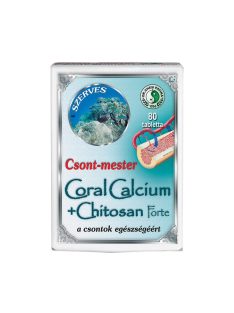 Dr. Chen Coral Calcium + chitosan Tabletta 80 db