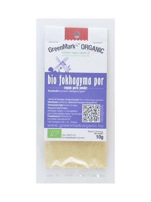 Greenmark Bio Fokhagyma Por 10 g