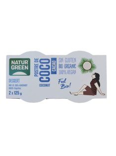 Naturgreen Bio Desszert Kókusz-Kakaó 2*125 g