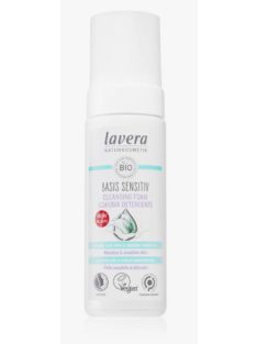 lavera BASIS Sensitive arctisztító hab 150ml 