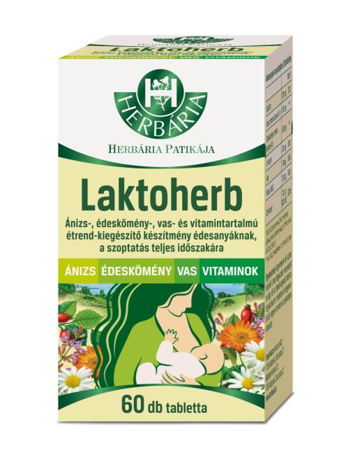 Herbária Laktoherb Étrendkiegészítő Tabletta 60 db