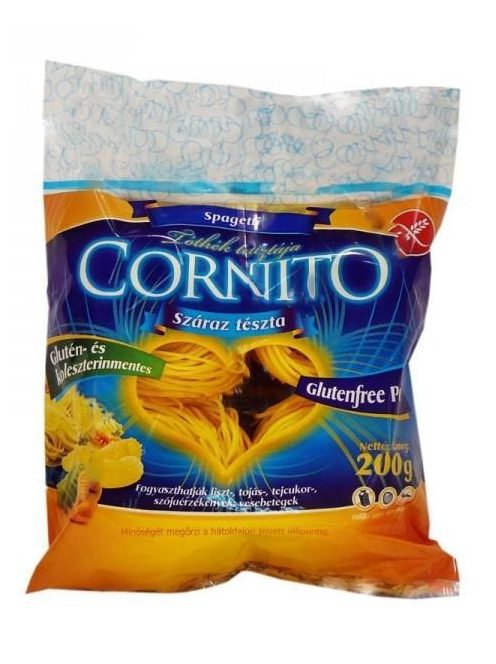 Cornito Gluténmentes Száraztészta, Spagetti 200 g