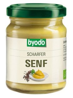 Byodo Bio extra erős mustár 125 ml 