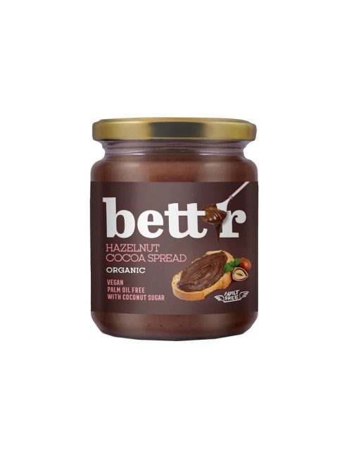 Bett'r Bio Kakaós törökmogyorókrém 250g 