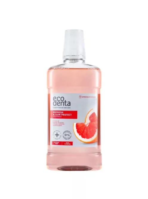Ecodenta Frissítő és ínyvédő szájvíz teafaolajjal 500 ml