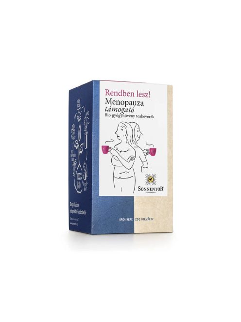 Sonnentor Bio filteres Menopauza támogatása Tea 18db 