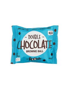 Roobar Bio Duplacsokis Brownie golyók 40 g 