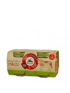 Alce Nero Bio Marhapástétom Babáknak 2*80 g 