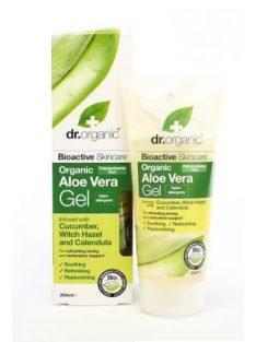 Dr. Organic Bio Aloe Vera gél varázsmogyoróval 200 ml