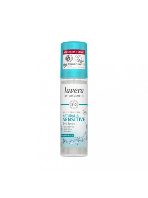 lavera BASIS S pumpás dezodor NATURAL & SENSITIV 75ml 