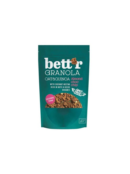Bett'r Granola mandulás és csoki darabos Bio 300g 
