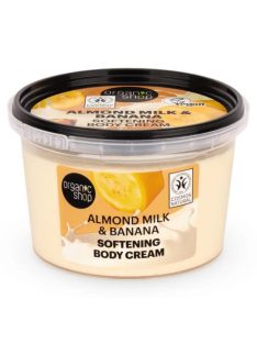   Organic Shop Puhító testápoló krém mandulatejjel és banánnal 250ml
