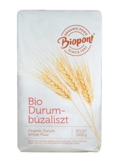 Biopont Bio Durumbúzaliszt Sima 1 kg