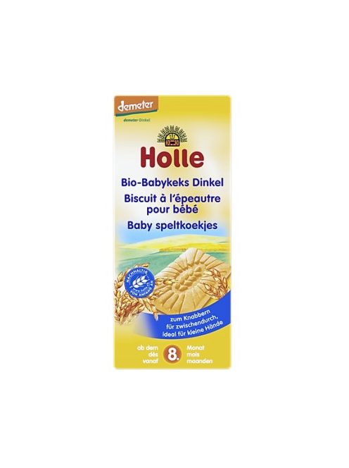 Holle Bio tönkölykeksz baba keksz (hozzáadott cukor nélkül) 150 g