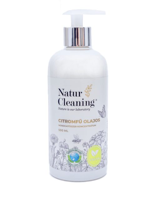 Naturcleaning Mosogatószer Citromfű olajos 500 ml