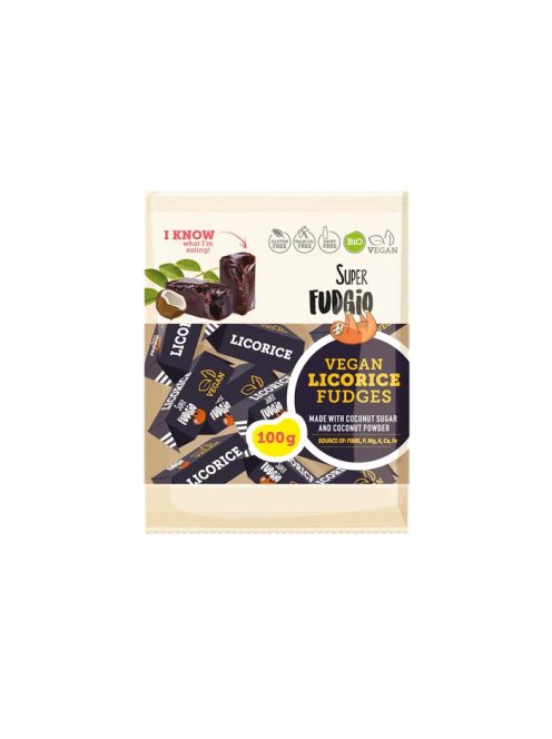 Fudgio Édesgyökeres Vegán karamella Bio 100g 
