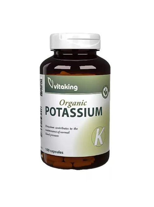 Vitaking Potassium Gl.Kálium Kapszula 99mg 100 db