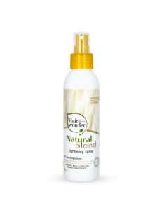   Hairwonder by HennaPlus női tartós hajfesték, szőkés árnyalat, kamillás szőkítő spray (Natural Blond Spray)