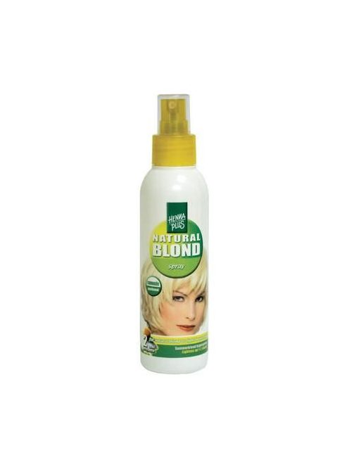 Hairwonder by HennaPlus női tartós hajfesték, szőkés árnyalat, kamillás szőkítő spray (Natural Blond Spray)