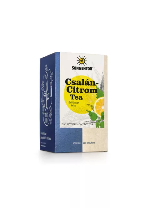 Sonnentor Bio Csalán-Citrom Teafilter 18db 