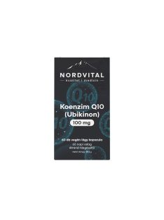 Nordvital Koenzim Q10 (Ubikinon) 60 db kapszula 