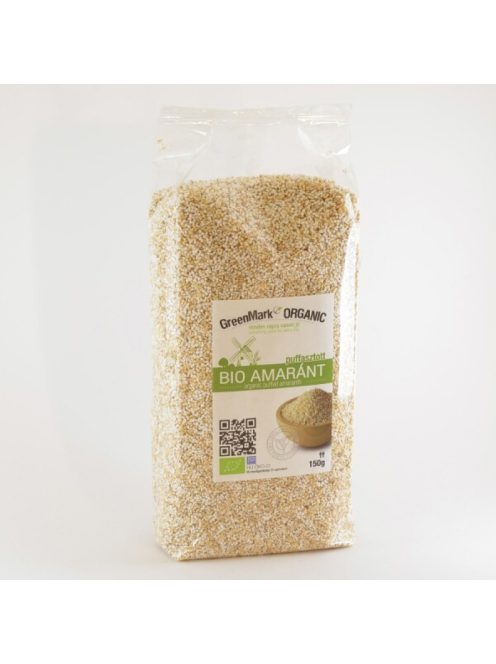 Greenmark bio amaránt puffasztott 150 g