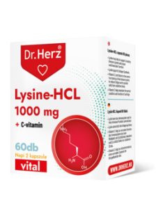 Dr. Herz lysine-hcl+c-vitamin kapszula 60 db