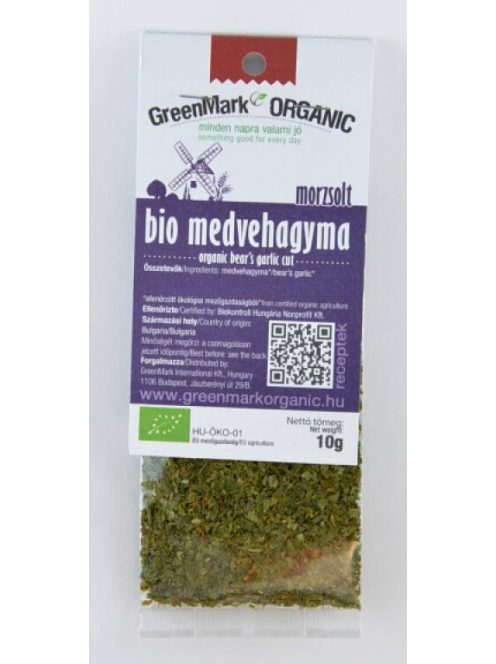 Greenmark Bio Medvehagyma Morzsolt 10 g