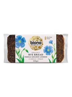 Biona Bio Rozskenyér omega arany lenmaggal 500 g 