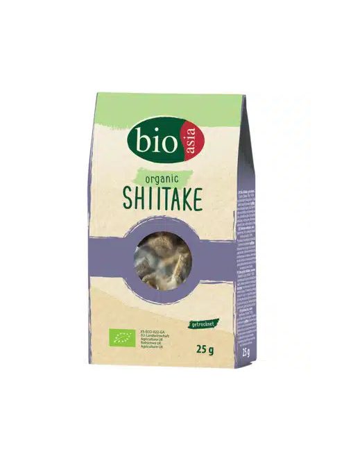 Bioasia BIO Szárított Shiitake gomba 25g