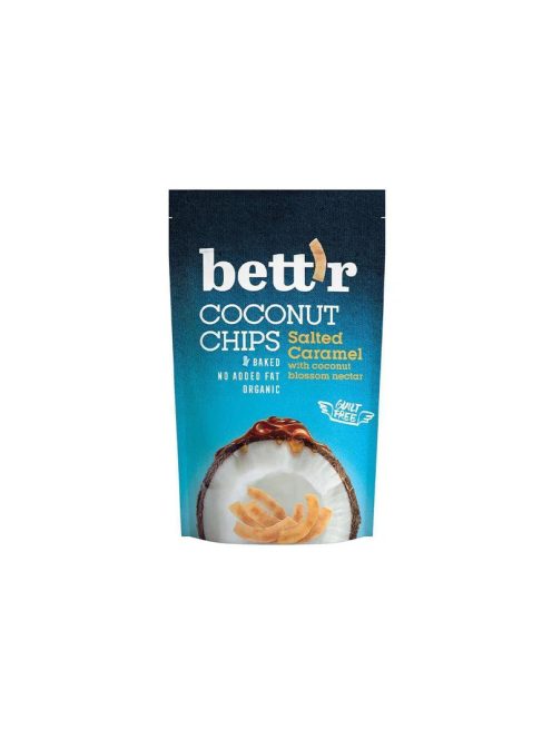 Bett'r Bio Kókusz chips Sós-Karamell 70g 