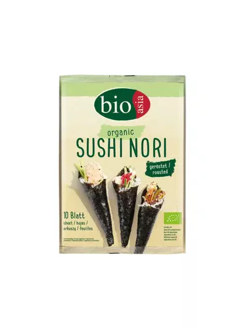 Bioasia BIO Nori Szárított, pörkölt hínár 25g