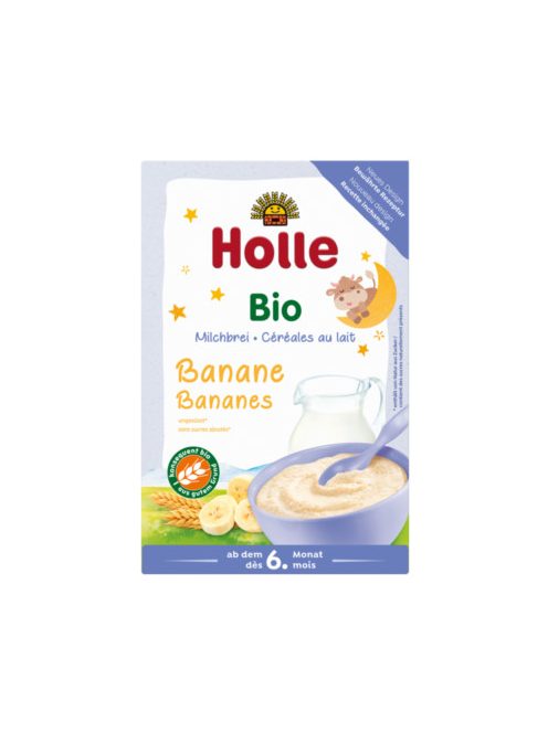 Holle Bio tejkásák, banános tejpép (tejkása) 250 g