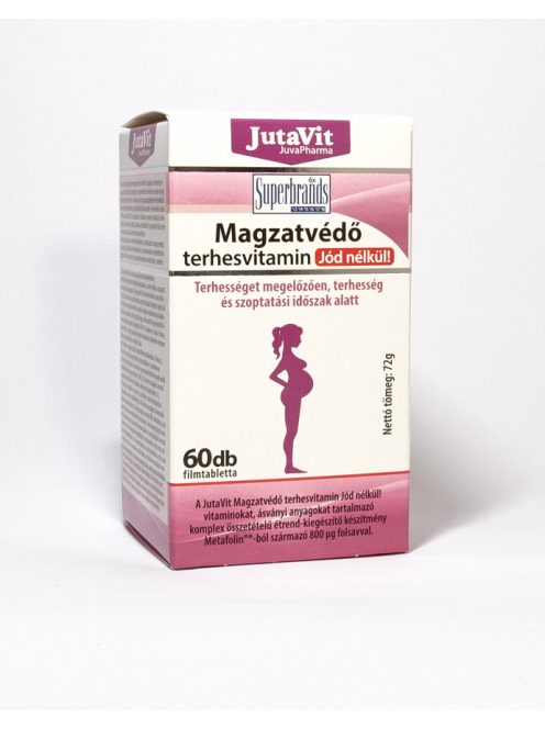 Jutavit Magzatvédő Terhesvitamin Jód Nélkül 60 db