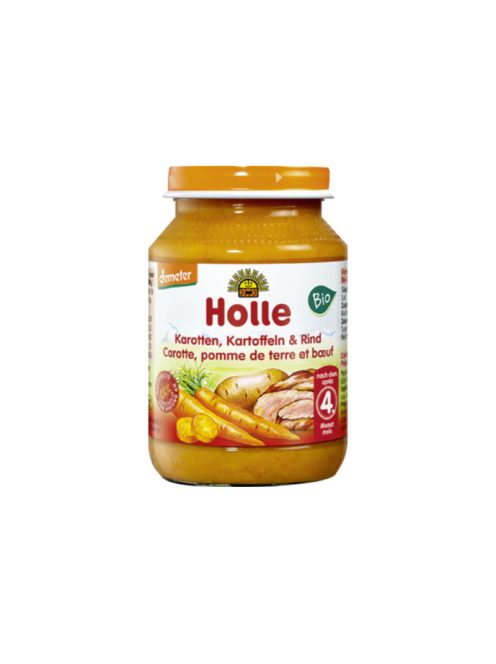 Holle Bio Sárgarépa burgonyával Demeter 190g 