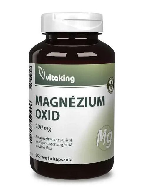 Vitaking magnesium oxid kapszula 250 db