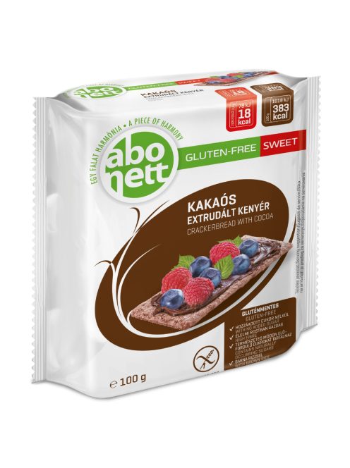 Abonett Extrudált Kenyér Kakaós Gluténmentes 100 g