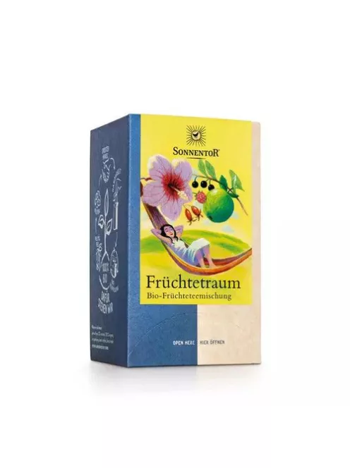 Sonnentor Bio filteres Gyümölcs varázs tea 18db 