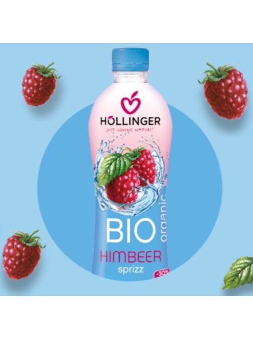 Höllinger Bio Málna sprizz (gyümölcsfröccs) 500 ml 