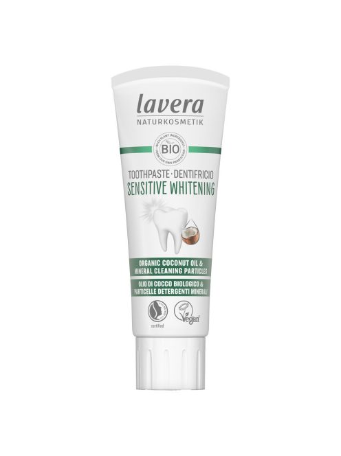 lavera BASIS Fogkrém Whitening VEGÁN 75 ml