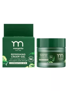   Margarita Frissítő gél-krém uborkakivonattal és Bio aloeveragéllel 50ml