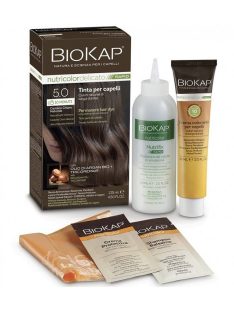   Biokap Nutricolor Rapid Tartós hajfesték Nr 5.0 Natural Light Chestnut 135 ml