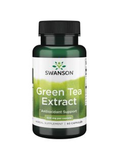 Swanson Green Tea Kivonat Kapszula 500mg 60 db