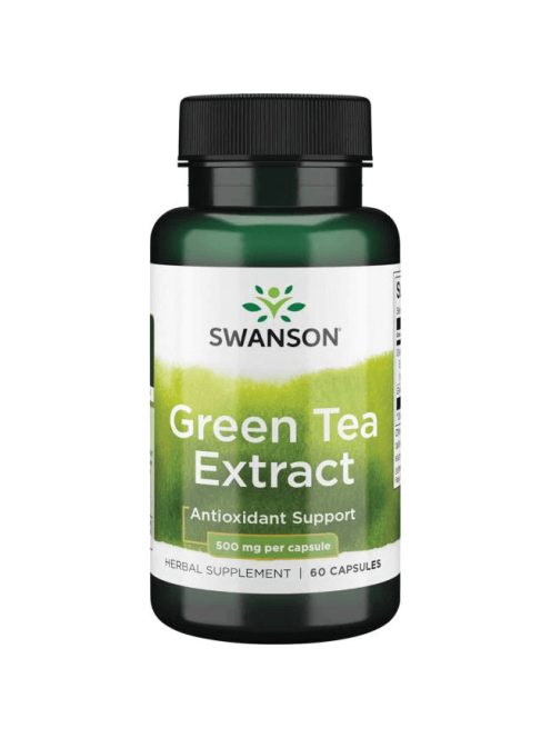 Swanson Green Tea Kivonat Kapszula 500mg 60 db